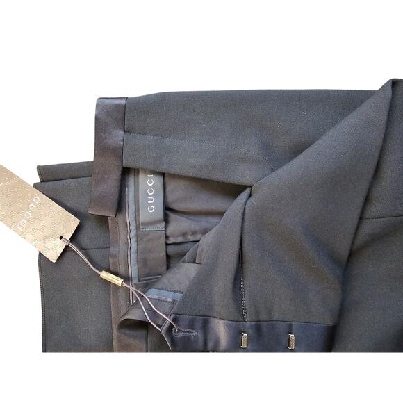 Gucci Wool-Blend Tailored Trousers – Made in Italy – IT 50R (~US 34R - Picture 3 of 13